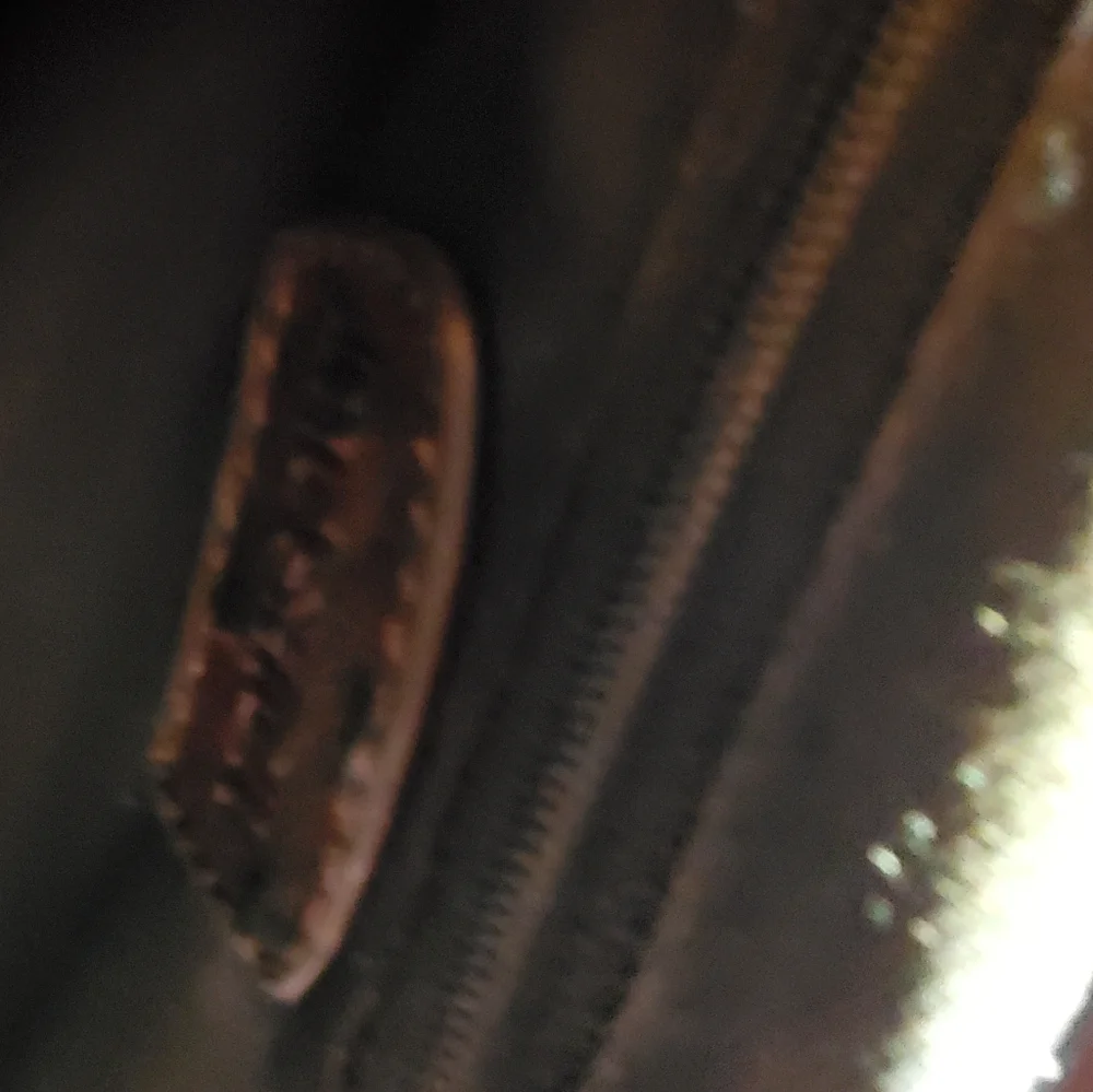 Deep Purple Ostrich Shoulder Bag,chain Strap. - Picture 10 of 10